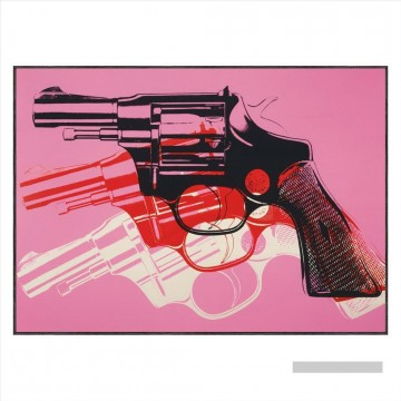 Andy Warhol Painting - Gun 2 Andy Warhol